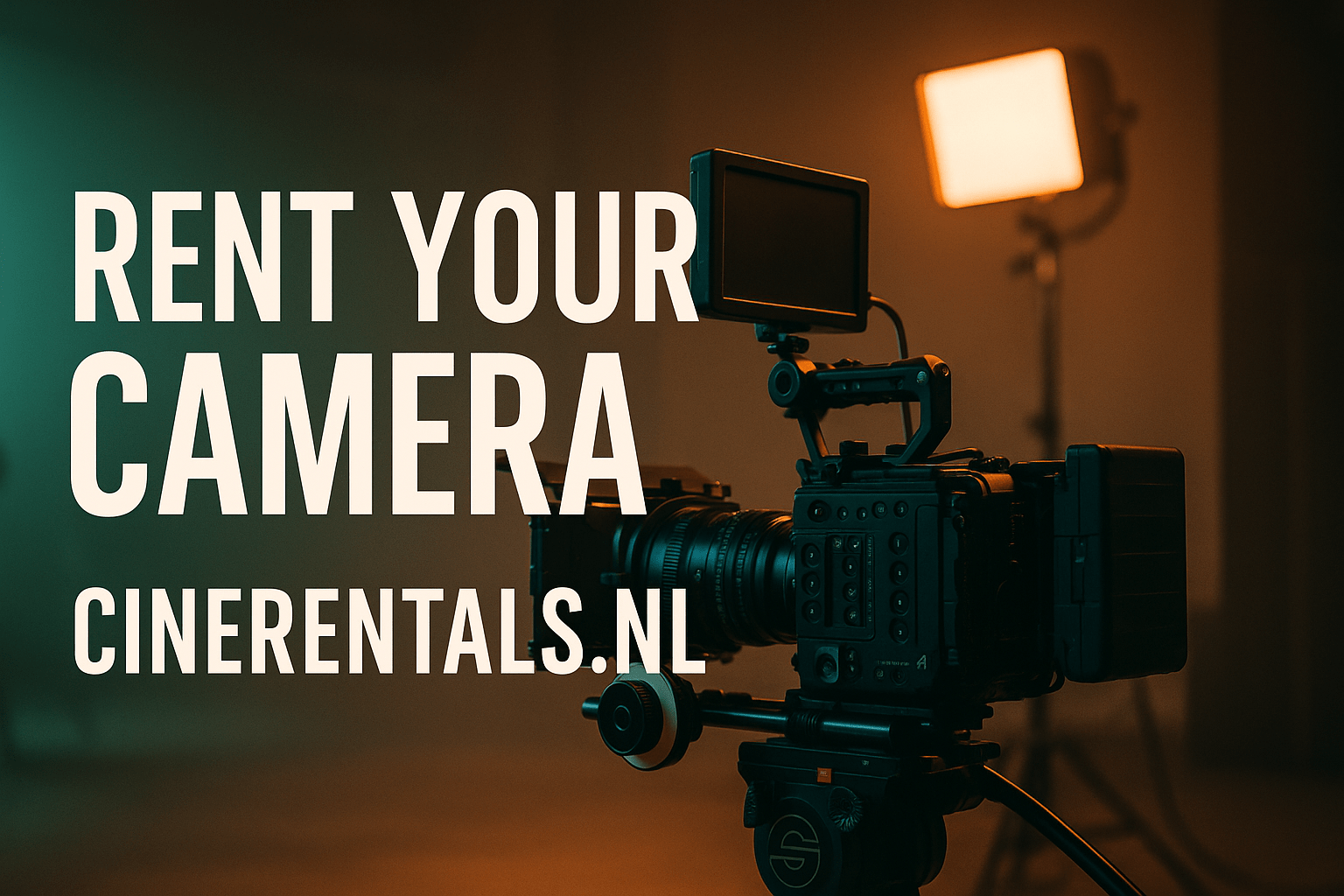 Why Renting a Camera from Cinerentals.nl is the Smart Choice for Filmmakers and Creatives