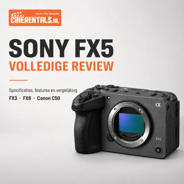 Sony FX5 review: specs & vergelijking FX3, FX6, Canon C50