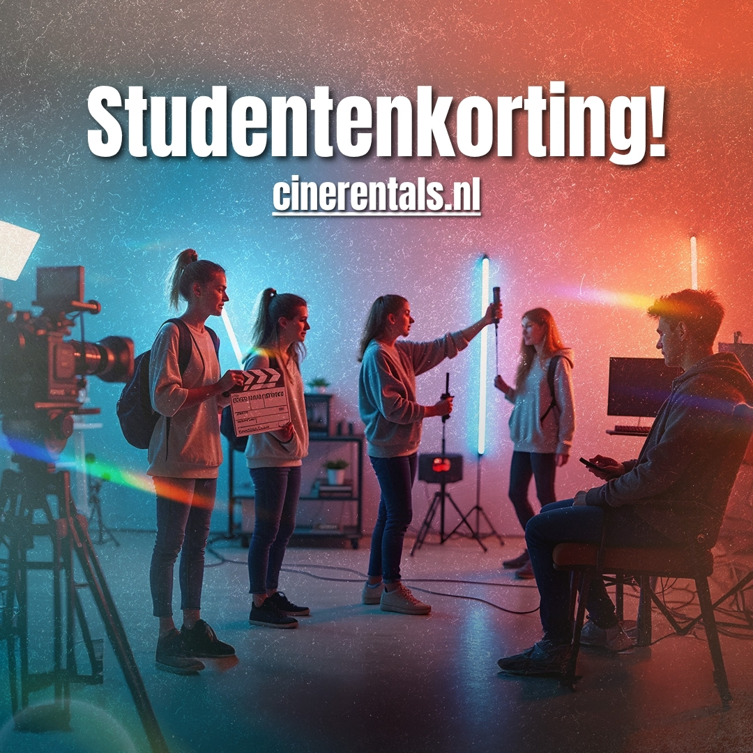 CineRentals.nl Studentenactie – Hoe Bespaar je op Camera Verhuur als Student?