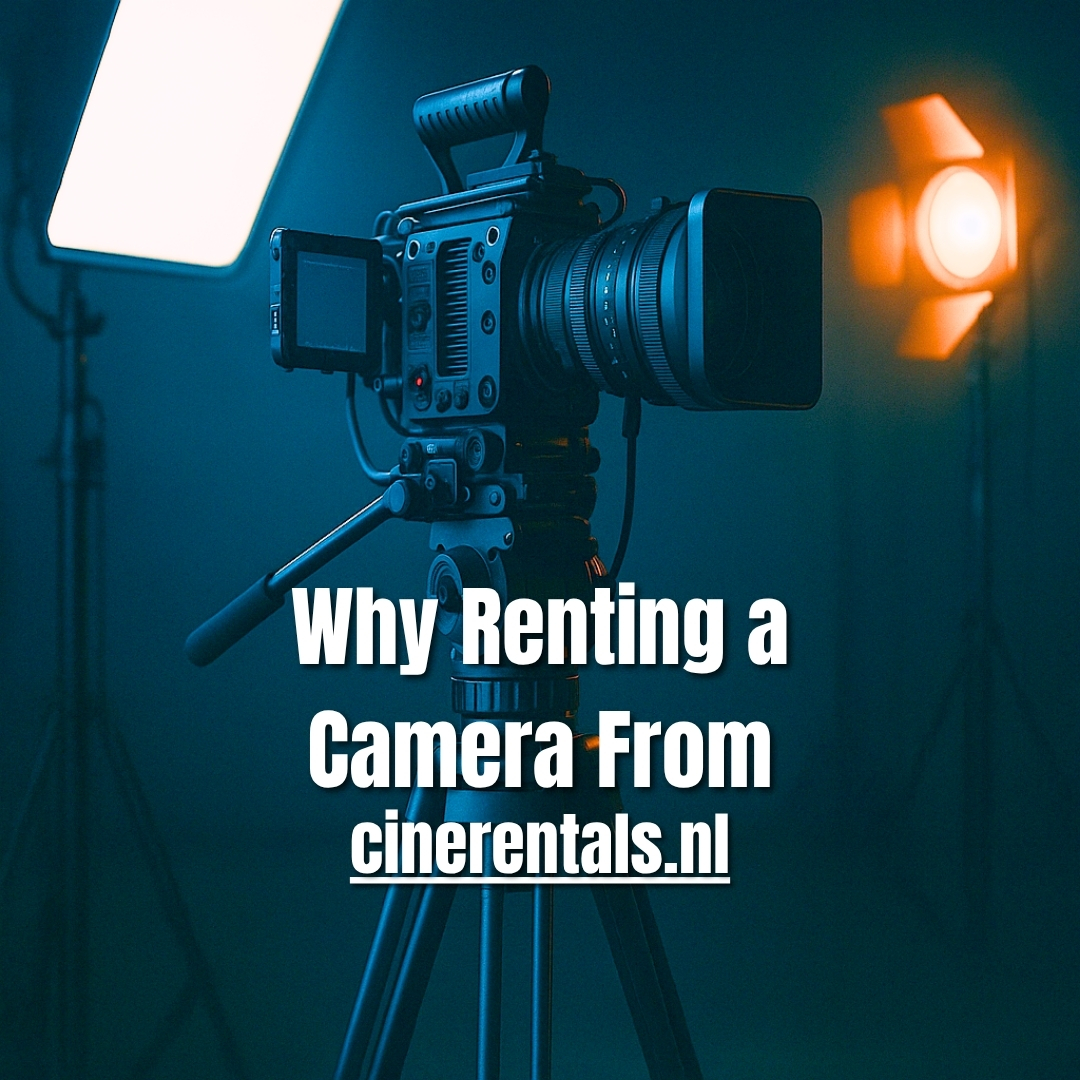 Verhoog de creatie van je inhoud met professionele apparatuur van Cinerentals.nl