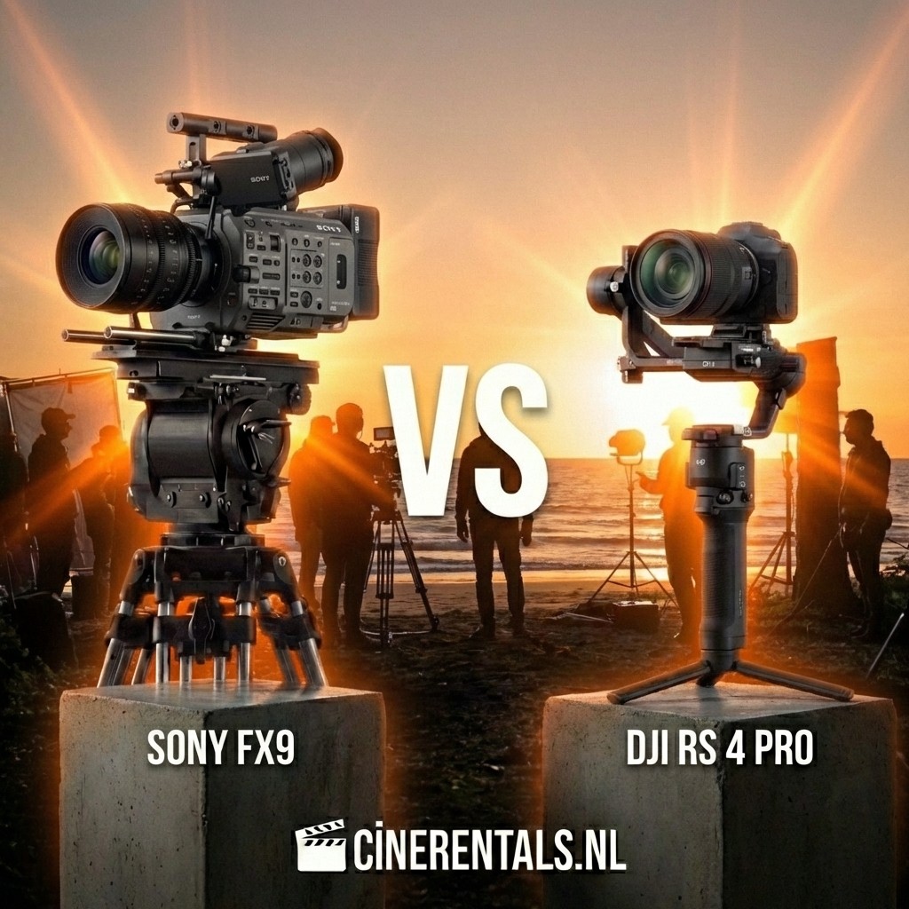 Sony vs DJI: Mirrorless vs Drone voor Contentcreatie in 2026 | Cinerentals