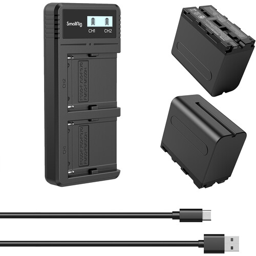 NP-F970 Battery (Set of 2)