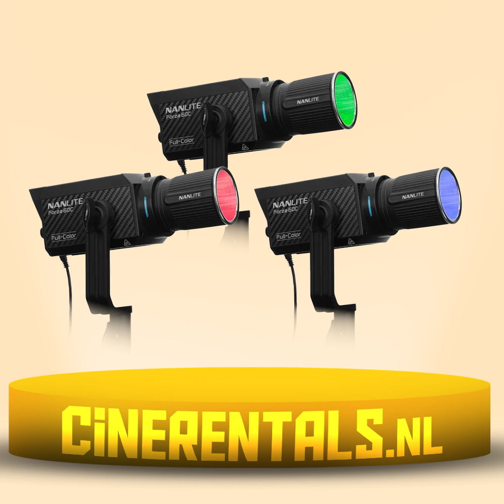 Nanlite Forza 60C RGB LED Light (Set of 3)
