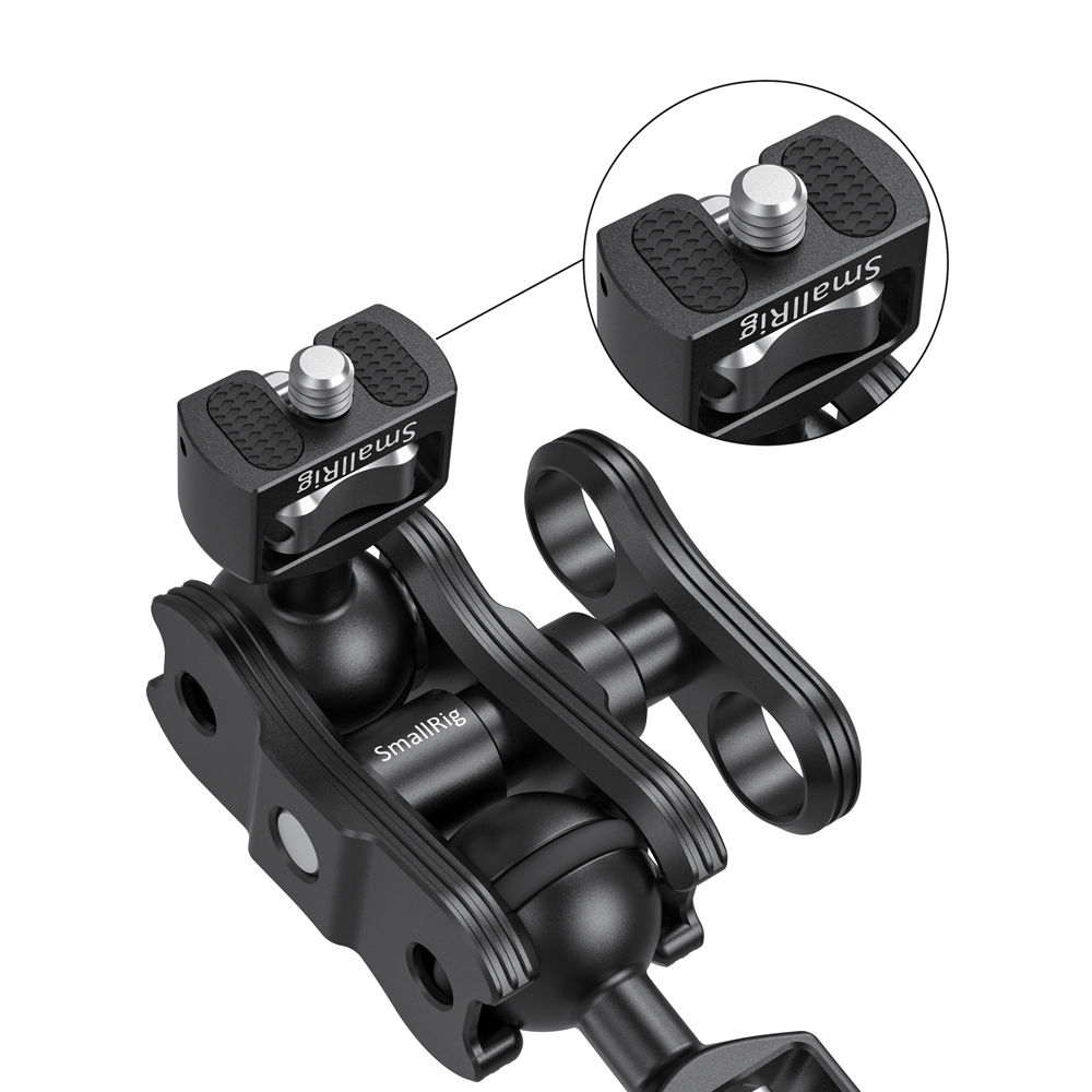 SmallRig Articulating Arm with Dual Ball Heads (1/4”-20 Screw)