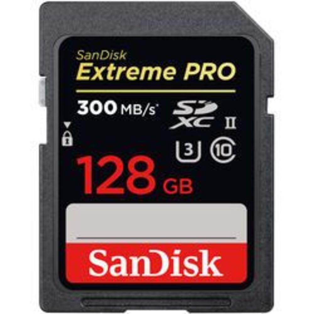 SD card 128GB 300MB/s