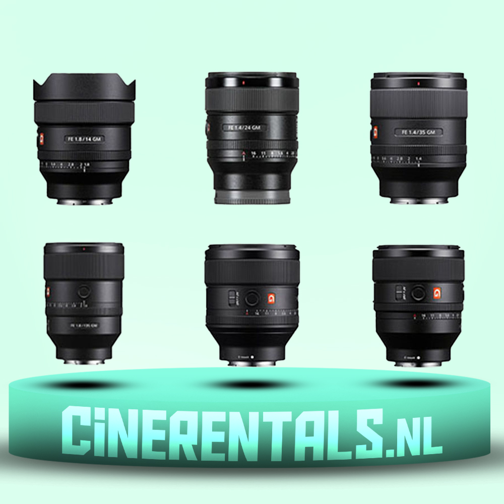 Sony GM Prime Lens Set(6x)