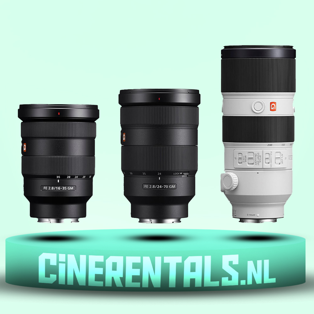 Sony GM Zoom Lens Set(3x)