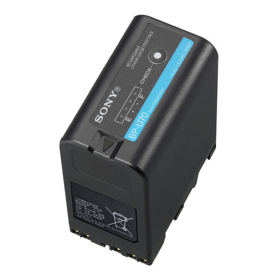 Sony BP-U70 Battery Pack (Set of 2)