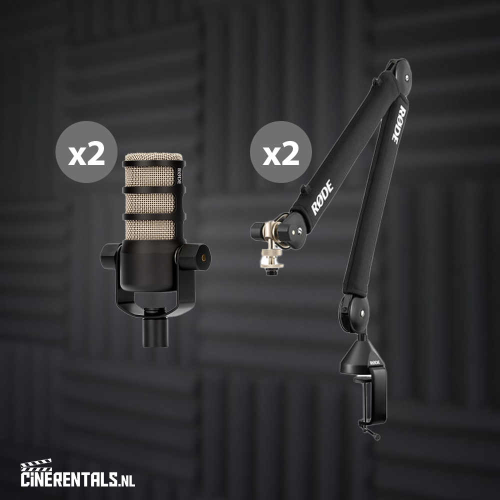 Mini Studio 2 Person Podcast Set
