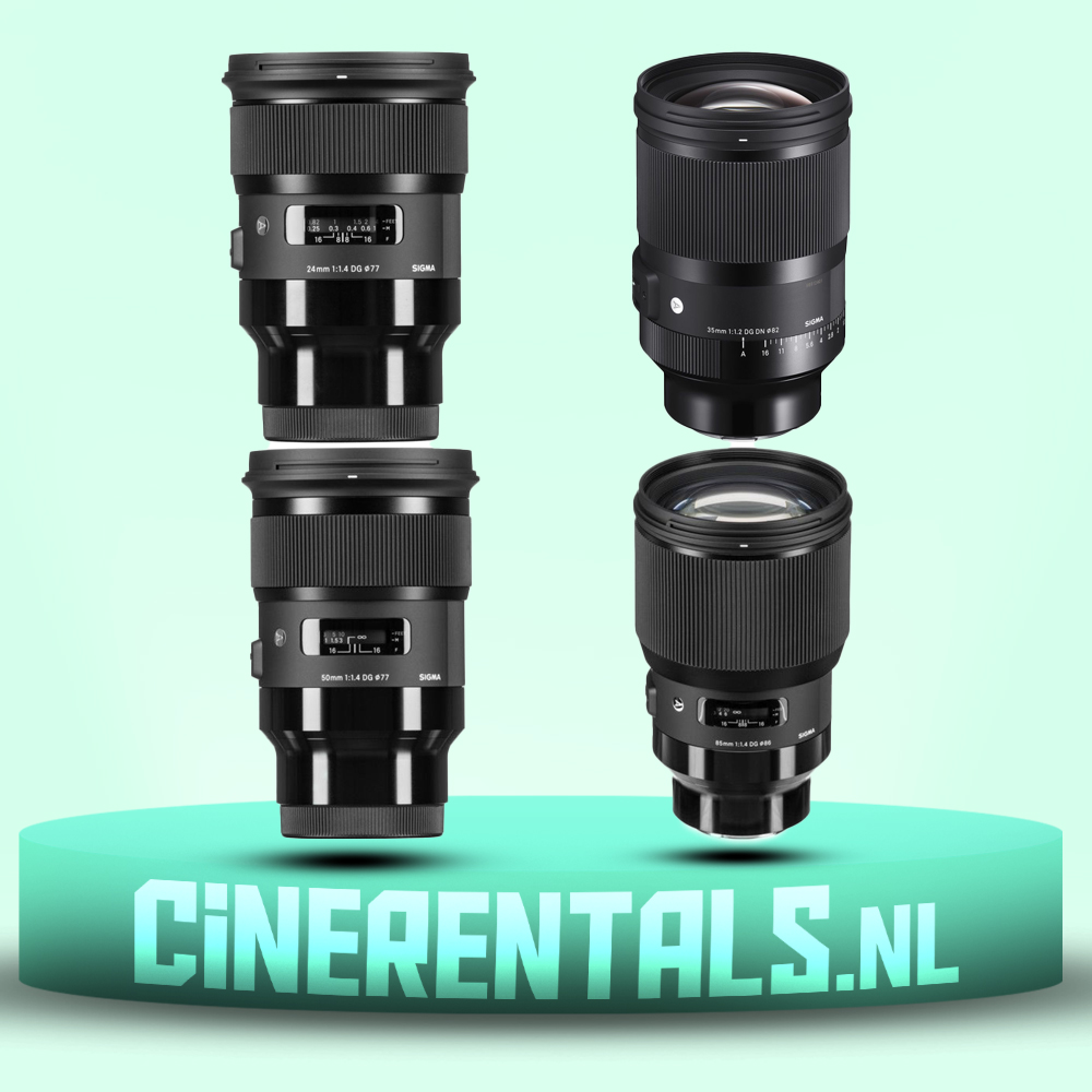Sigma Art Lens Set (4x)