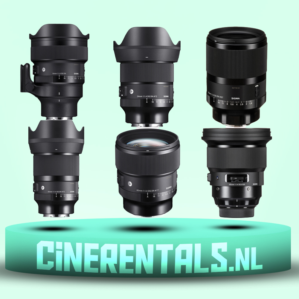 Sigma Art Prime Lens Set (6x)