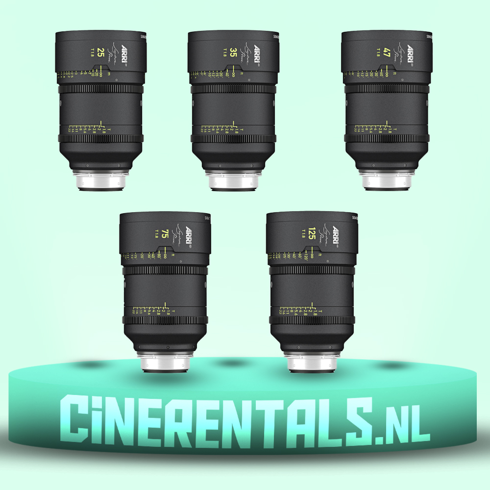 Arri Signature Prime Lens Set - B